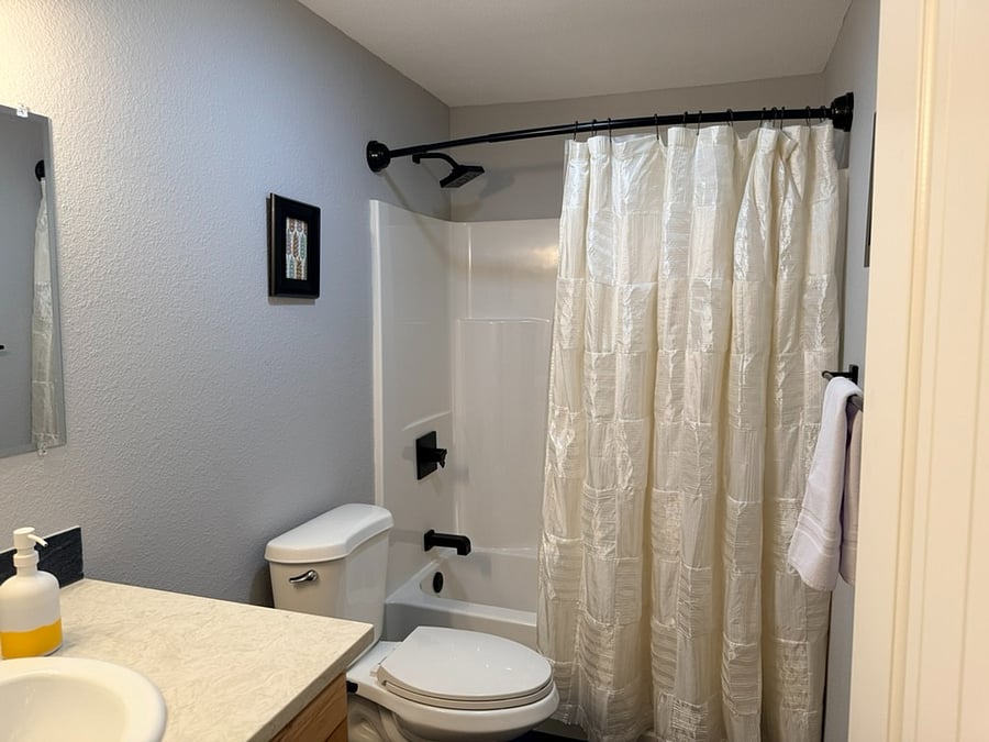 Private Full Bathroom.