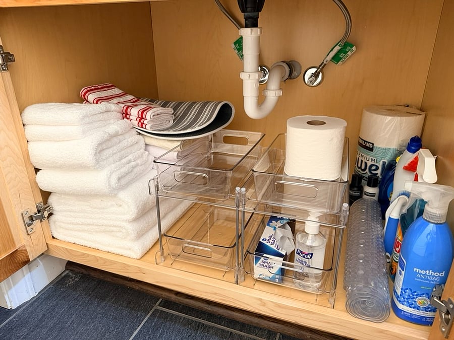 All Bathroom Linens and Sheets are brand new (as of 4/2026).
