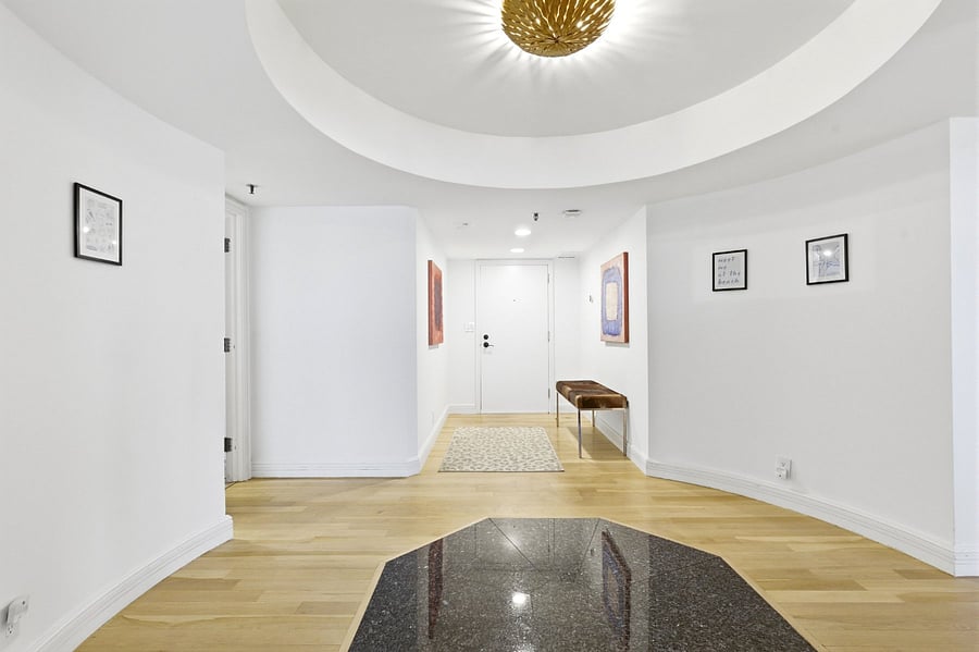 Apartment entrance 