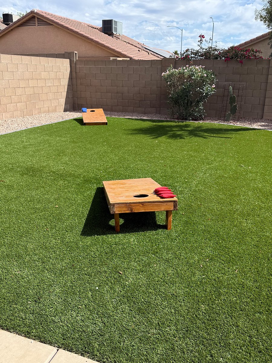 Corn hole backyard games