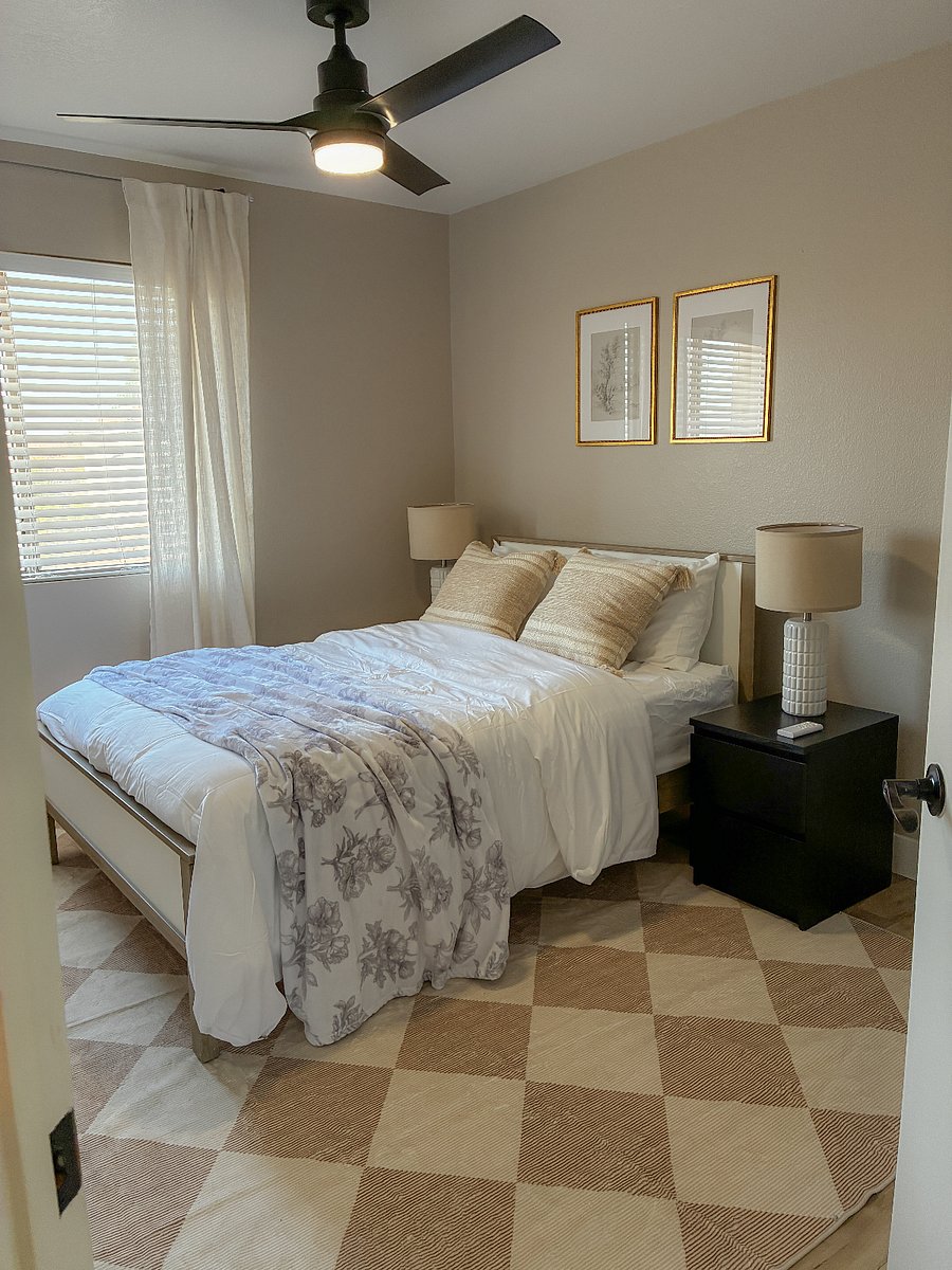 bedroom #3 with full size bed