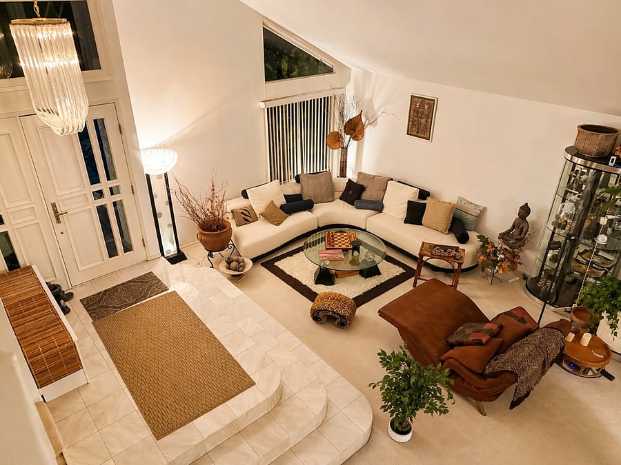 Main Living room view from the second floor