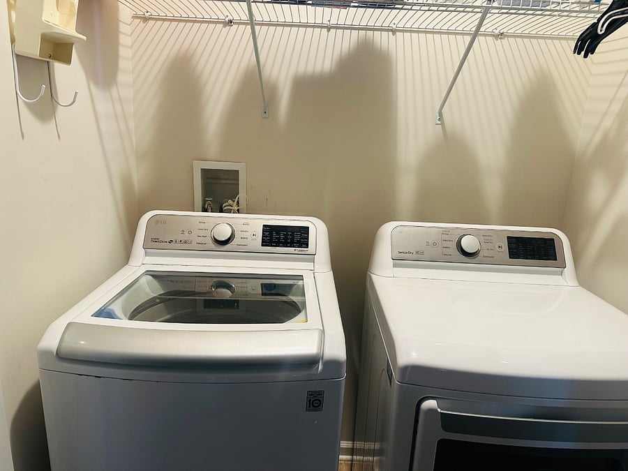 Washer and dryer