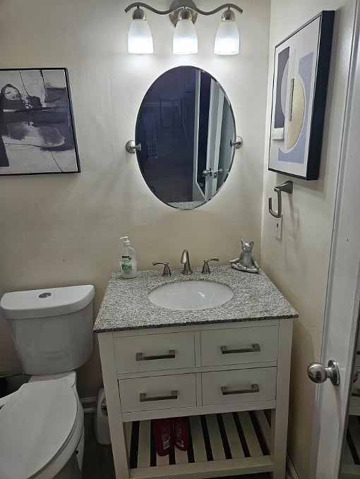 Half bathroom