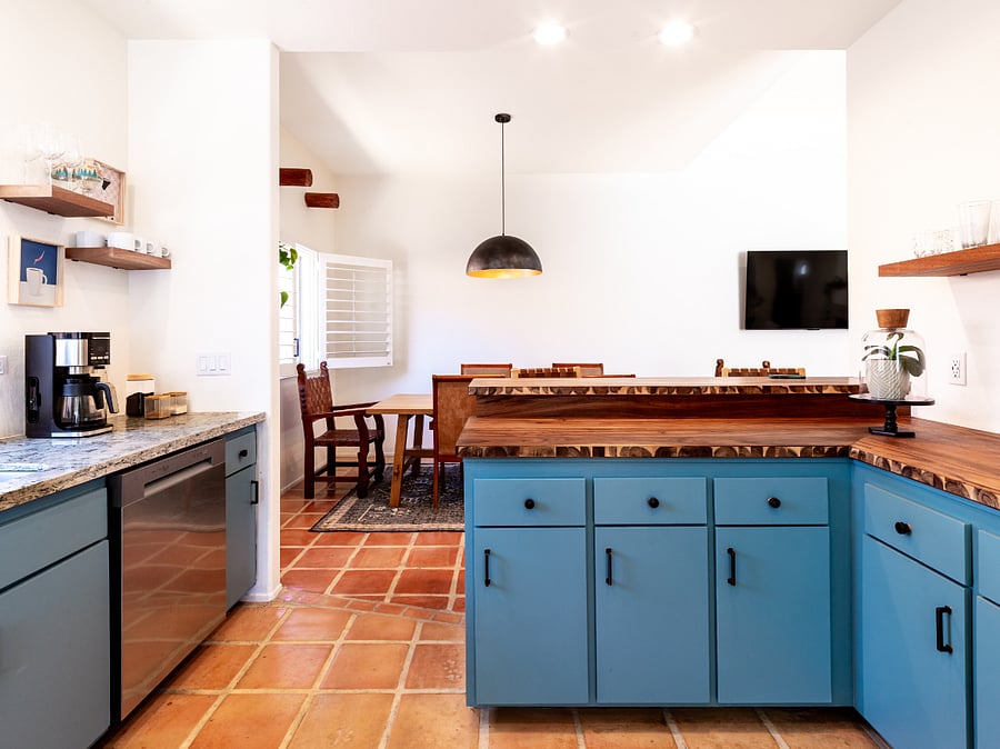 The kitchen, remodeled in 2026