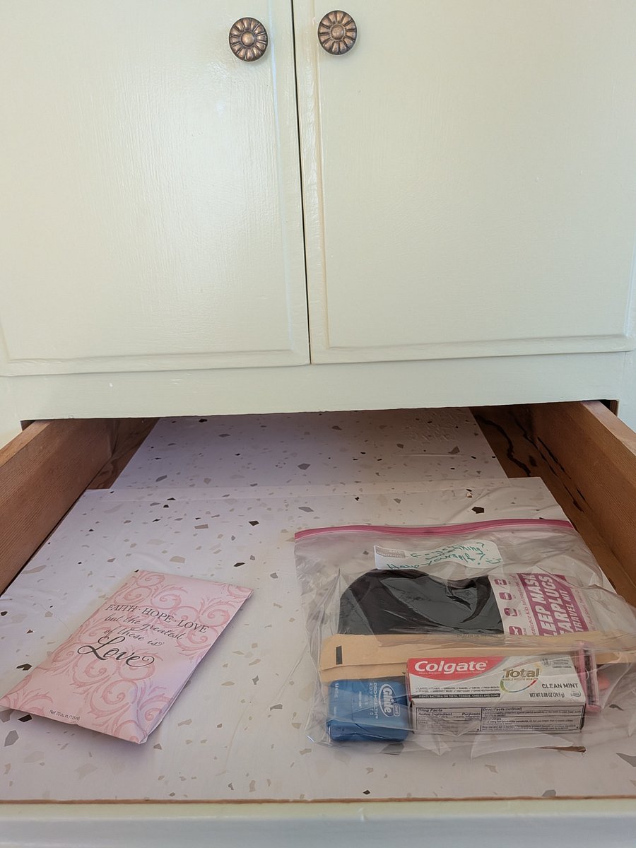5 Deep drawers organize everything from daily essentials to bulky sweaters. Above is the TV cabinet & extra linen storage.