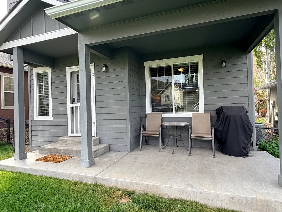 Back patio