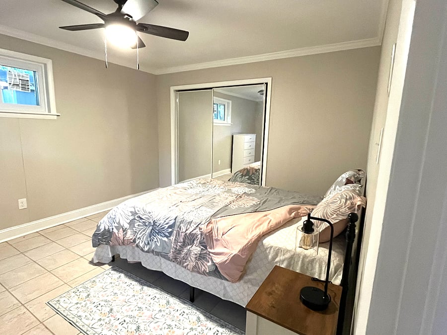 main bedroom
closet, dresser, computer table with chair, bedside table, night lamp and winter and summer beddings, area rugsmain bedroom 