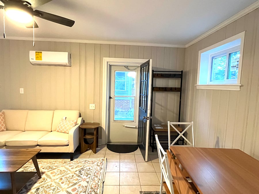 As you enter the cottagei