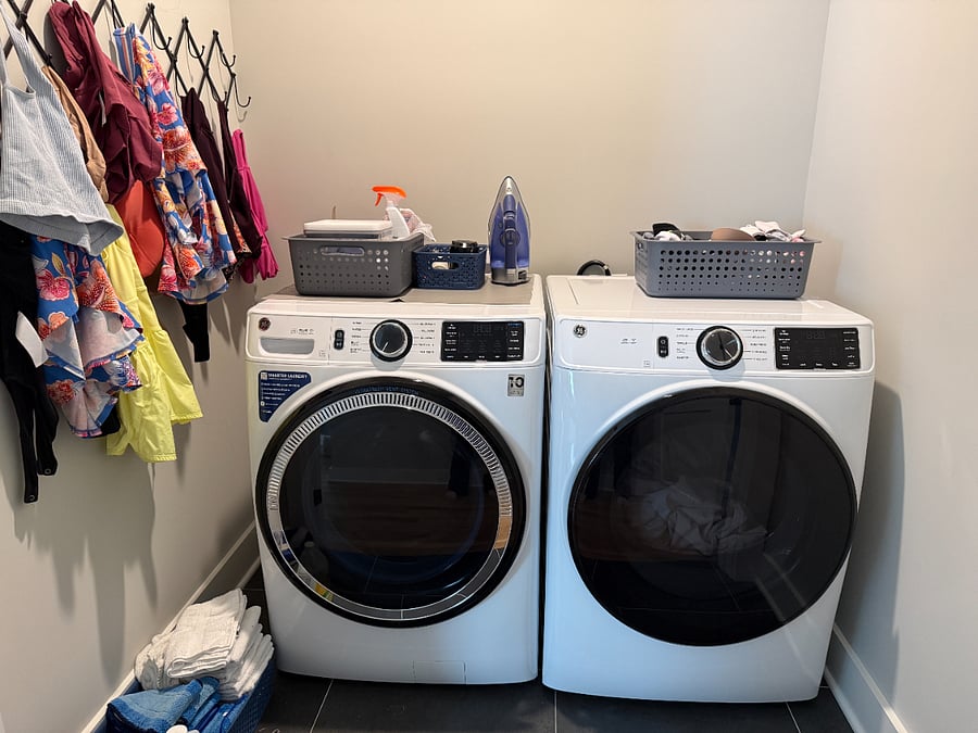 Upstairs laundry 