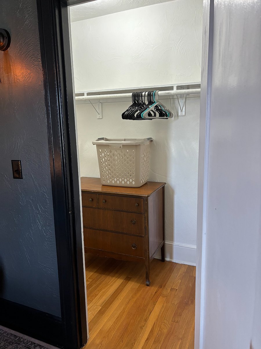 Master bedroom walk-in closet