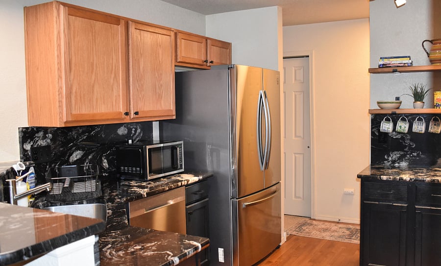 Kitchen (view from dining room)