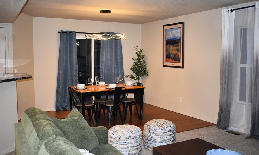 Open concept living 