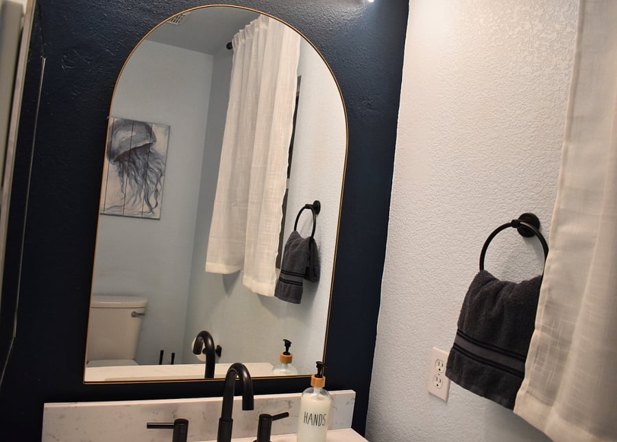 Powder Room (on main level)