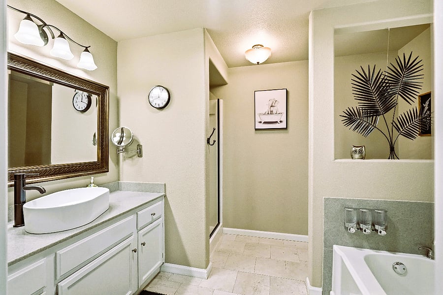 Master bathroom