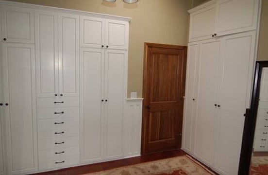 Large closets 
