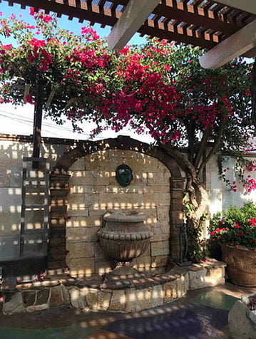Patio - fountain 
