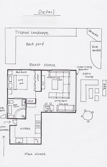 Guest House detail