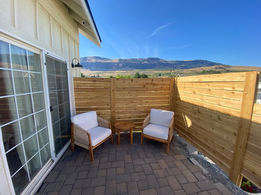 Back patio