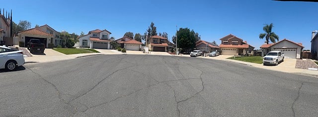 Cul de sac panorama picture