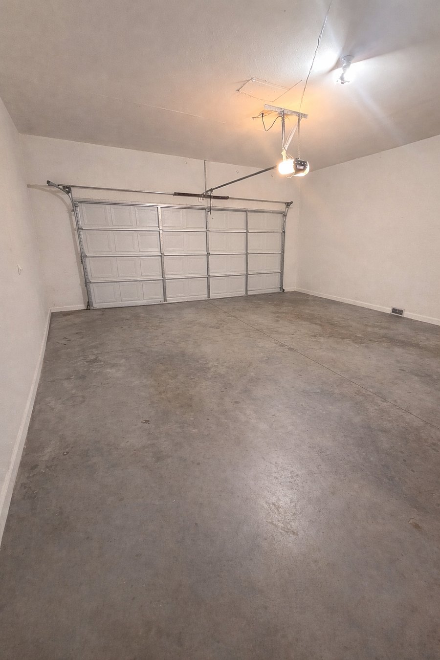 2 car garage, ev plug