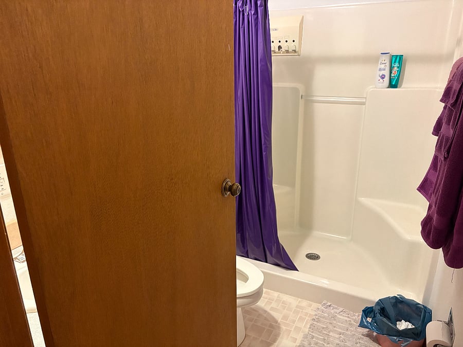 Lavender Bathroom