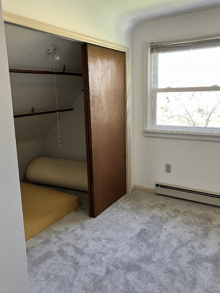 Large closet in upstairs bedroom 3