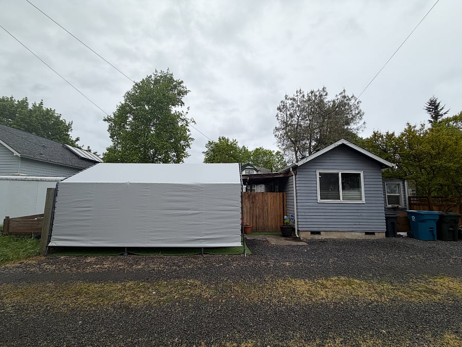 Carport with EV Charger