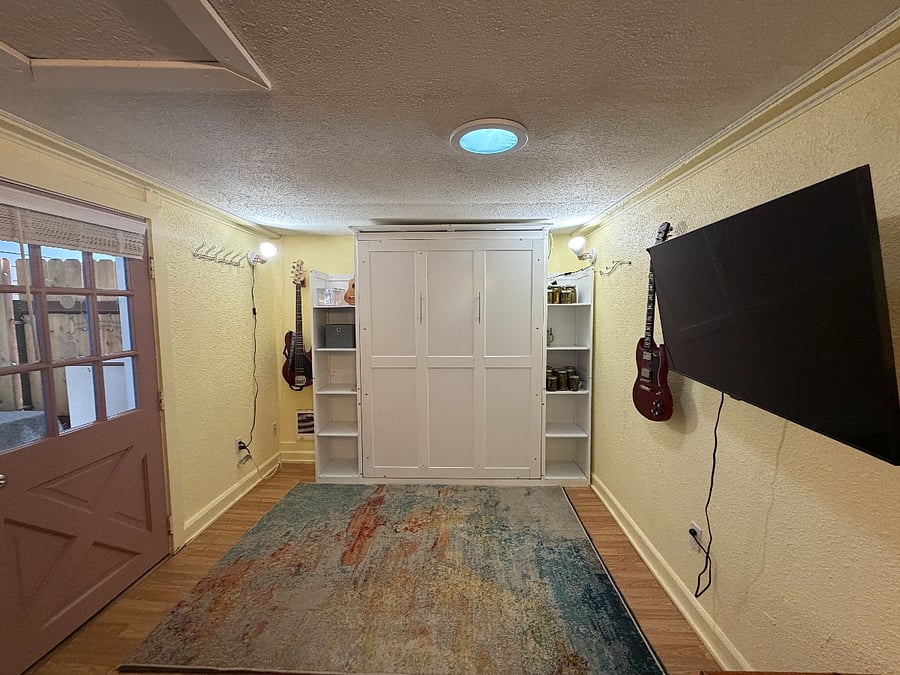 Murphy Bed pulled up