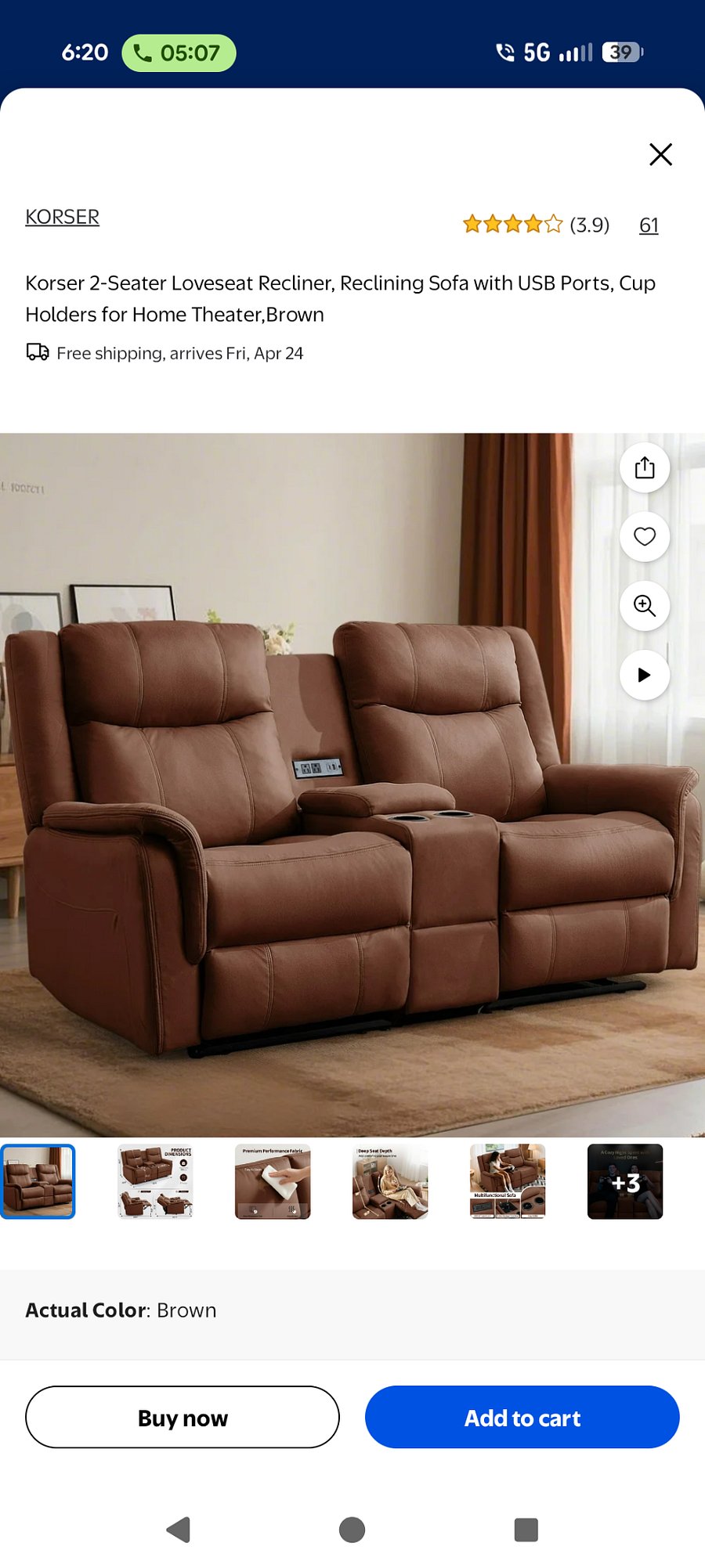 Couch that should be here tomorrow