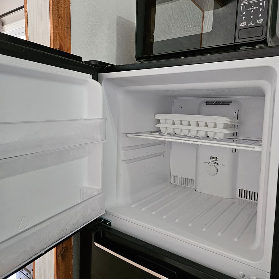 Clean freezer.