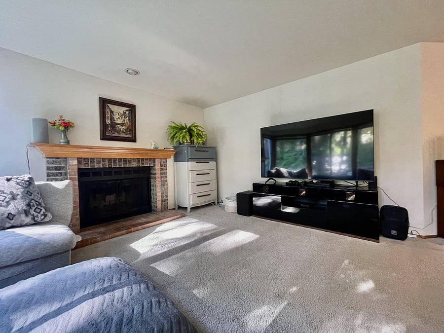 Large 65-inch smart TV ready for entertainment.