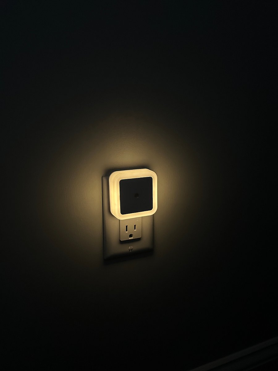 Night light in every room.