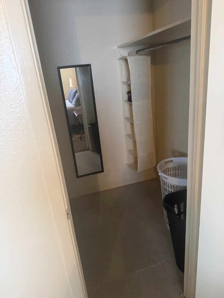 Good sized wardrobe closet off Bedroom