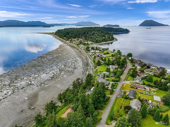 Samish Island from the air