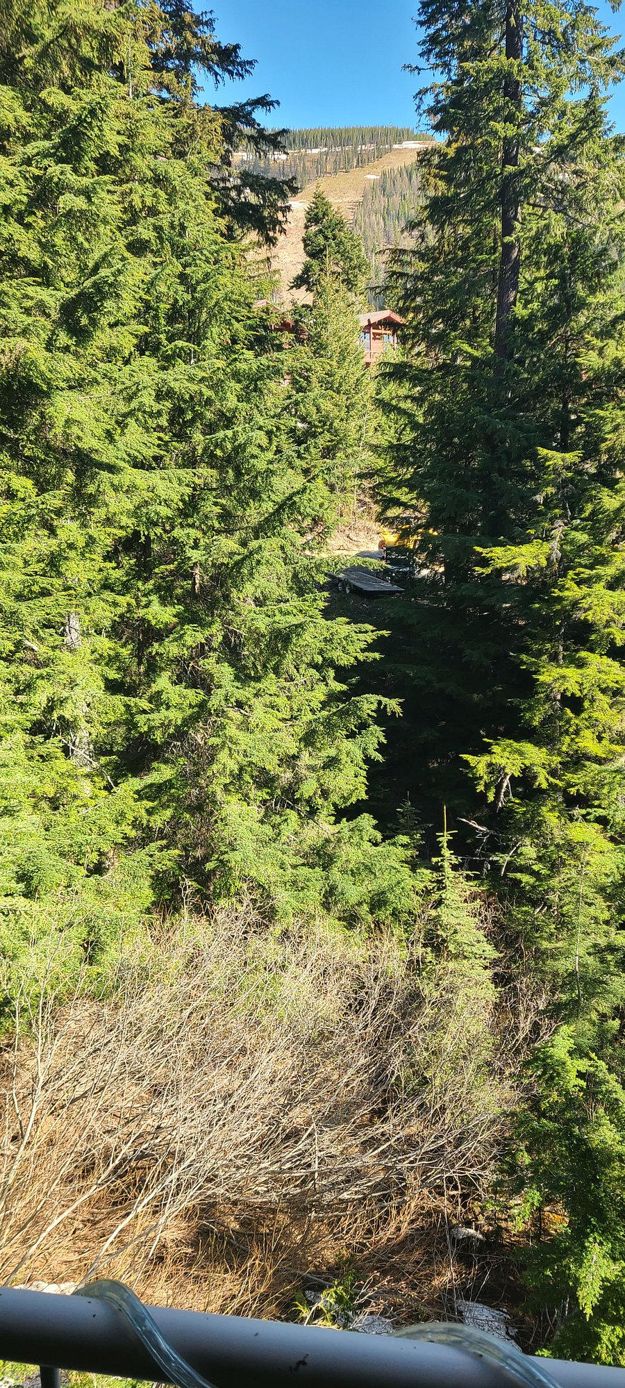 View of Mountain from Deck.