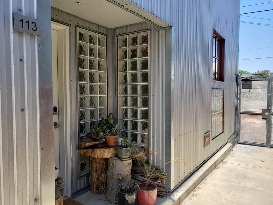 Unit Entry behind Gated entry