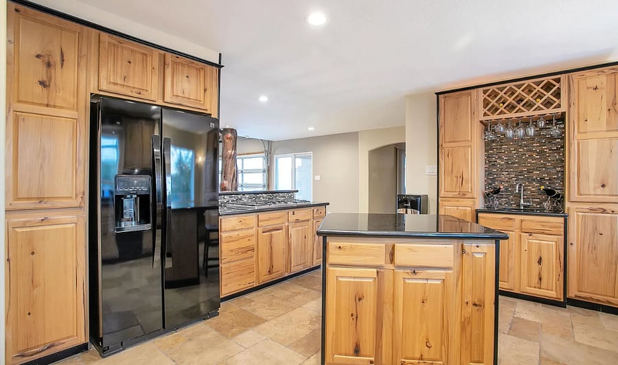 Kitchen with pantry and all essentials