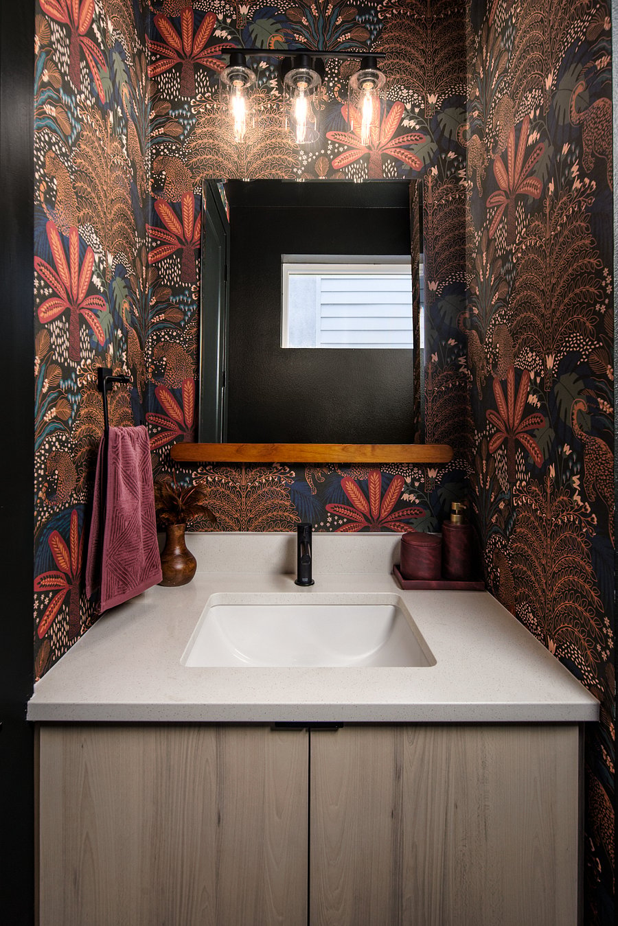 +Main floor bathroom
+On level with kitchen/living room
+Half bath