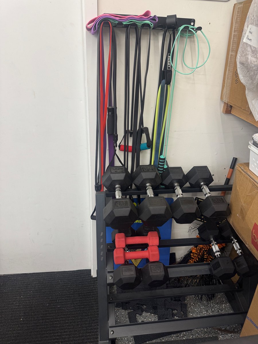 Dumbbells & bands & Jump rope