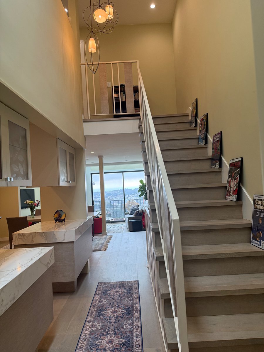 Upon entry can see the view