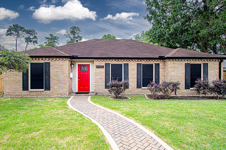 Front of the house