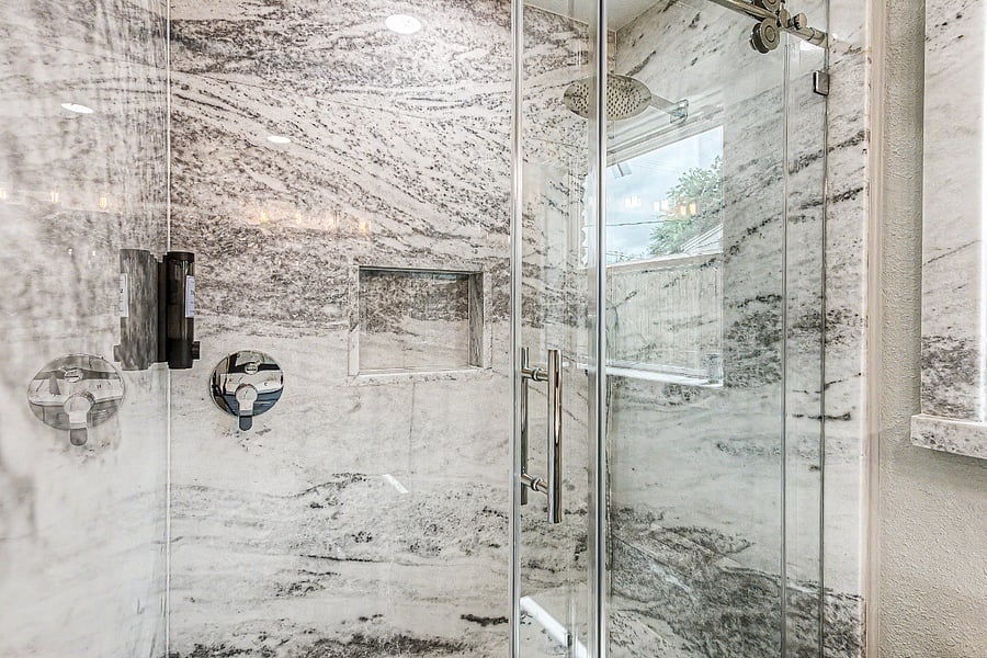 Shower walls with Natural Stone
Bathroom # 2