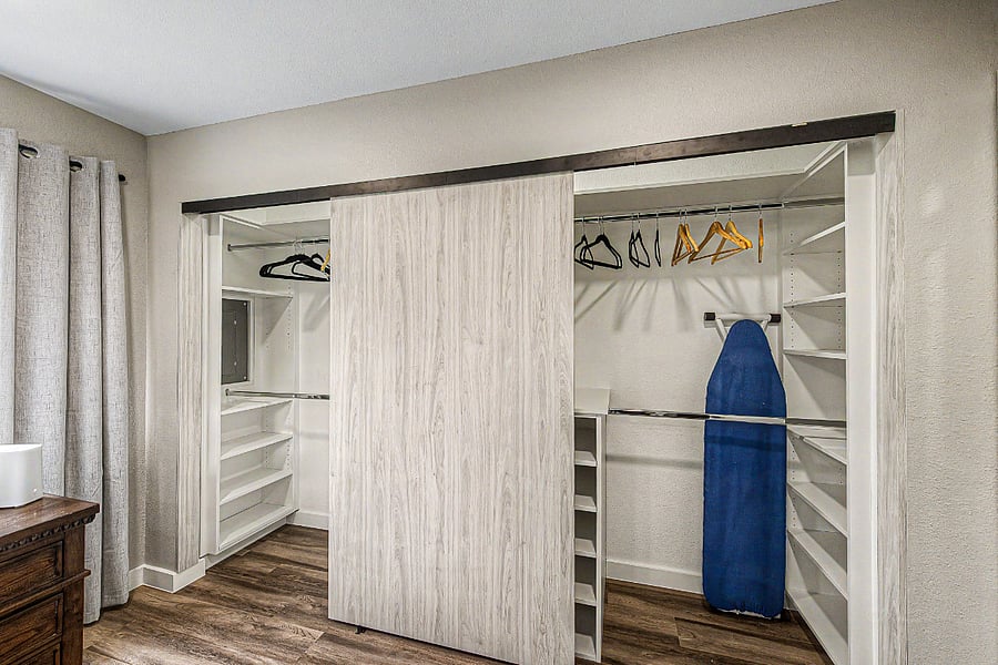 Master closet