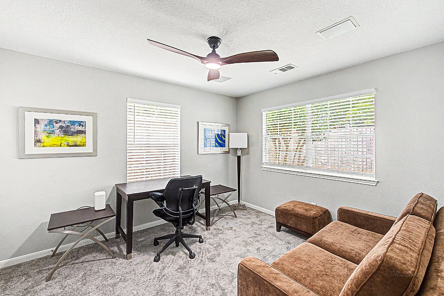 Bedroom # 3 with office table