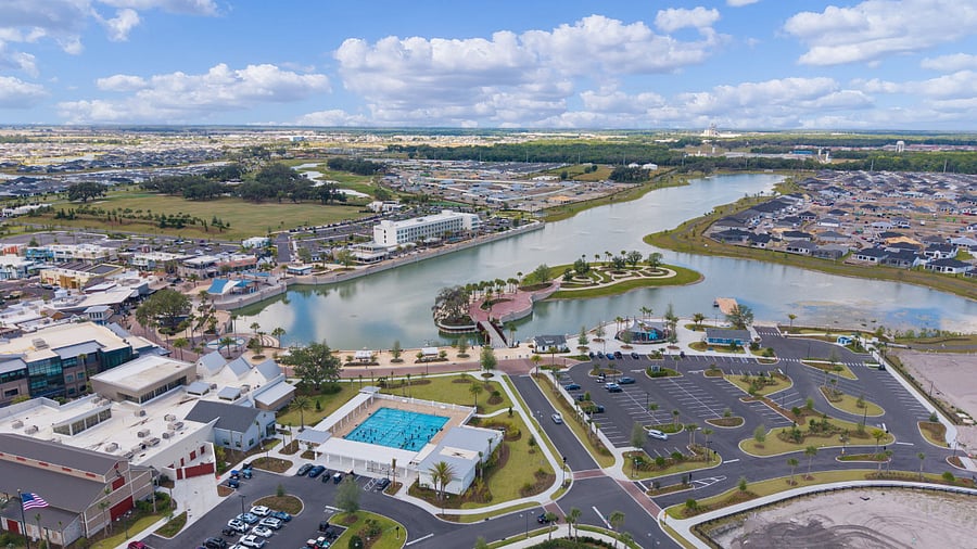 Olympia Rec Center, Sports Pool, Walking Trail, Dragon Boat dock