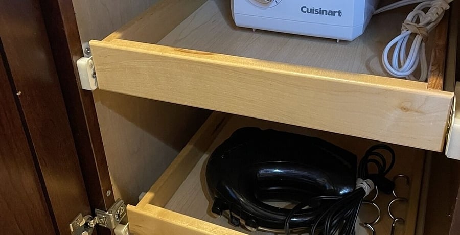 toaster and hand mixer