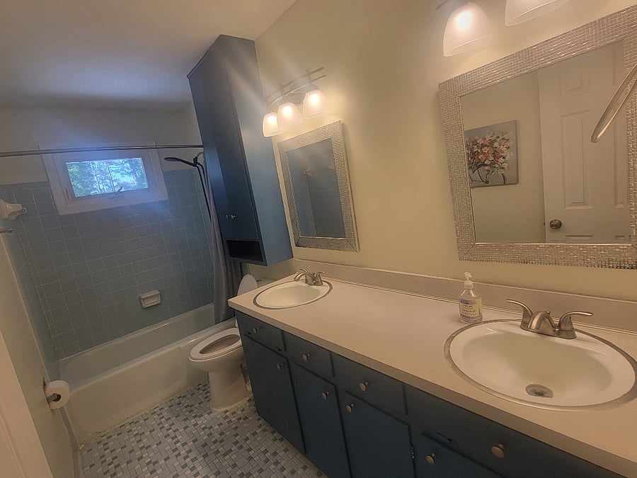 Hall bath