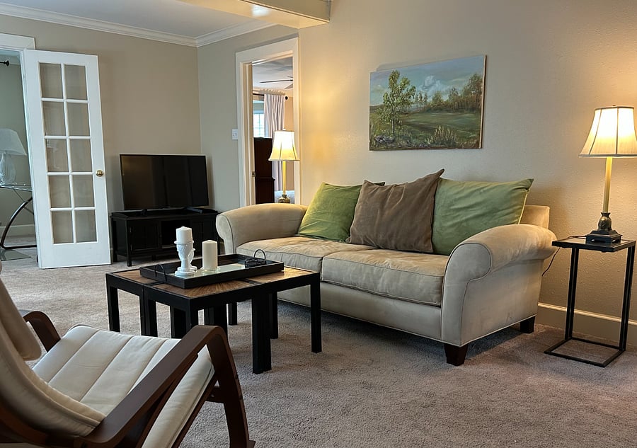 Living Room with TV