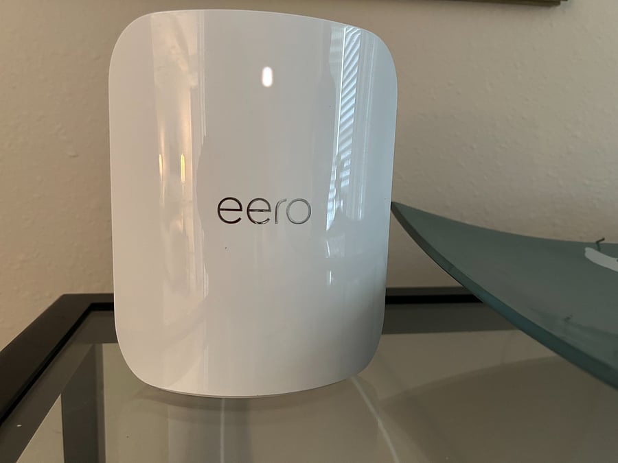 One of two EERO 2 Gig Internet Access Points